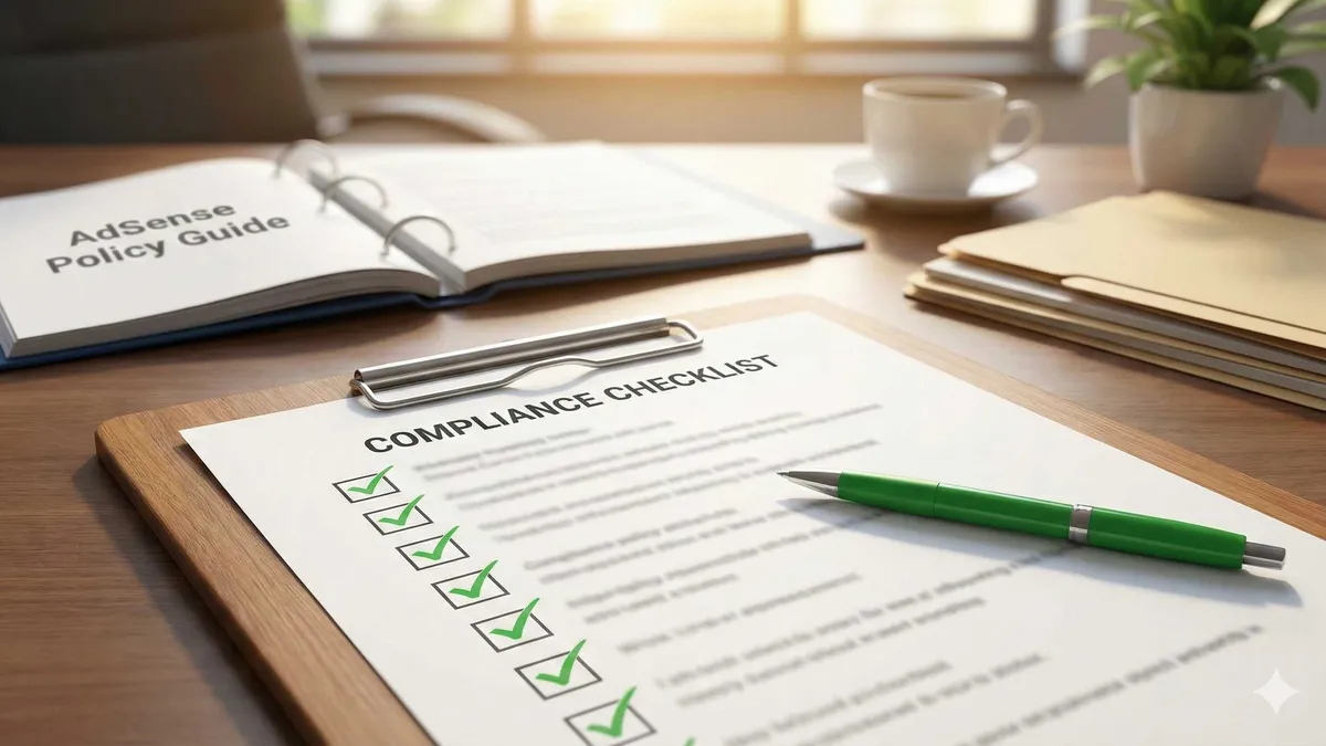 AdSenseコンテンツコンプライアンス審査チェックリスト