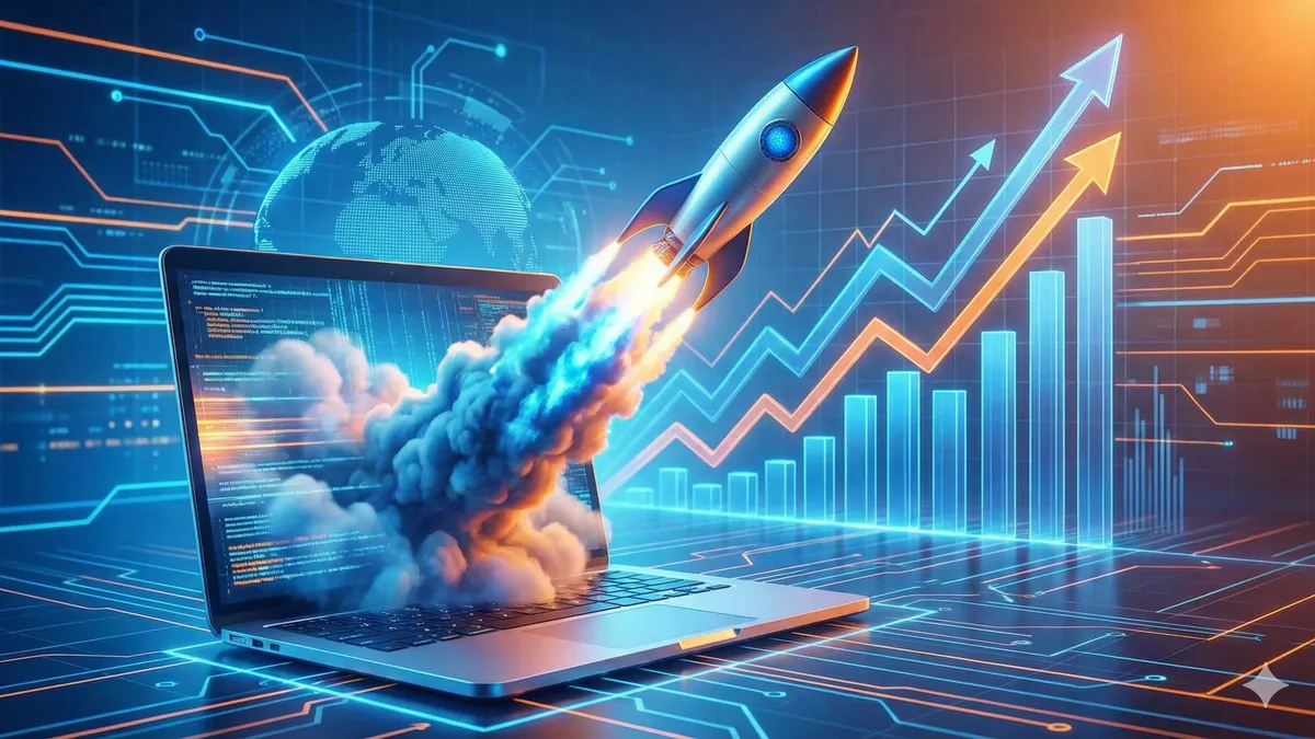 AdSense revenue growth and website traffic strategies illustration