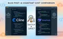Cline and DeepSeek configuration interface illustration