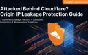 Server protected by Cloudflare shield, showing CDN protection layers and blocked DDoS attacks