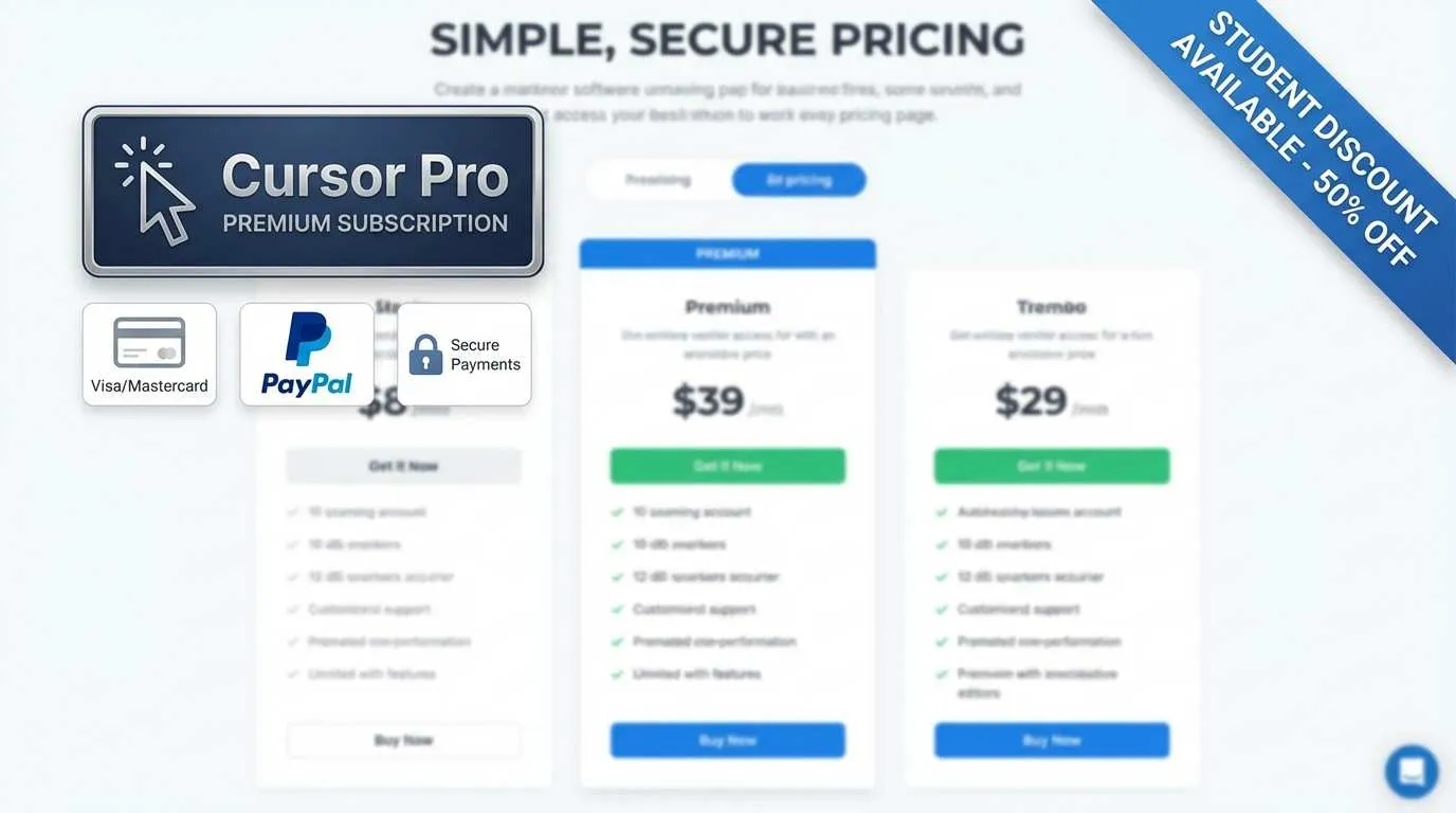 Complete Cursor Pro Subscription Guide: Pricing, Payment Methods ...