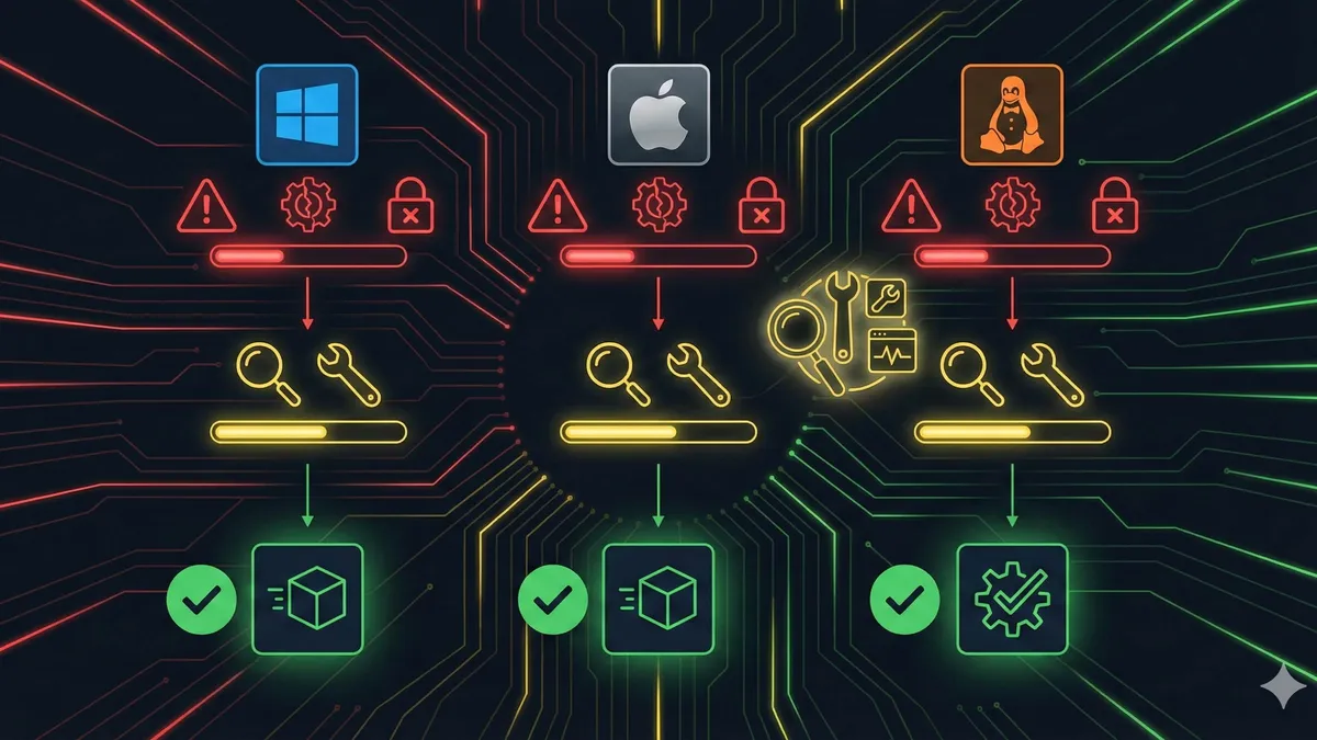 Dockerインストールのトラブルシューティングガイド
