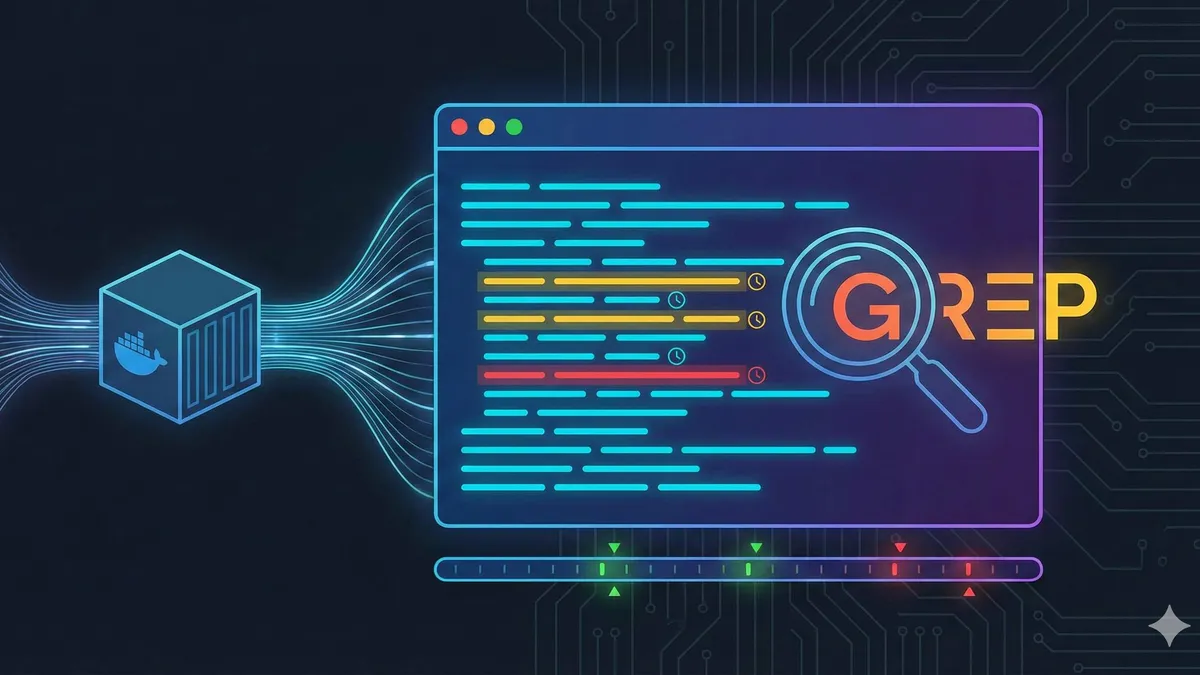 Docker log viewing techniques illustration
