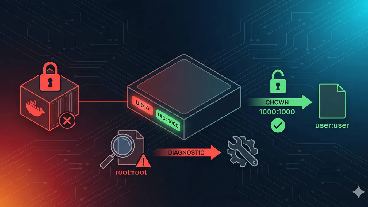Dockerコンテナ権限管理の概念図