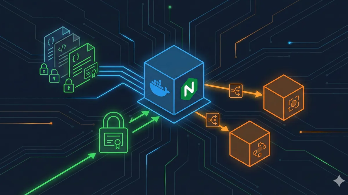 Docker Nginx configuration complete guide illustration
