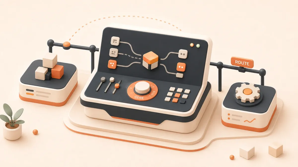 Easton editorial illustration: supervisor dispatch desk
