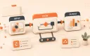 Easton editorial illustration: input-process-output transport line