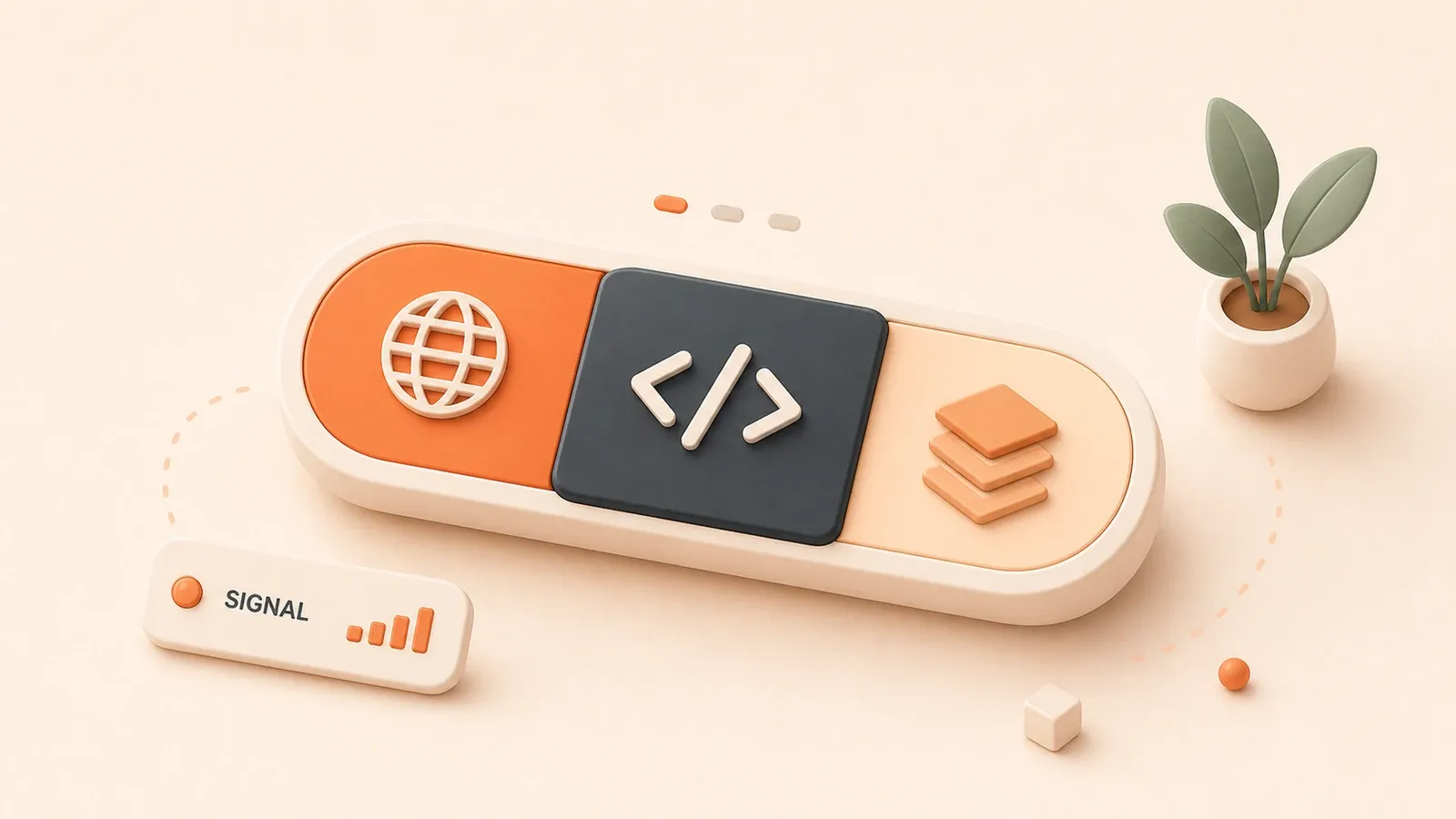 Easton editorial illustration: rendering-mode selector