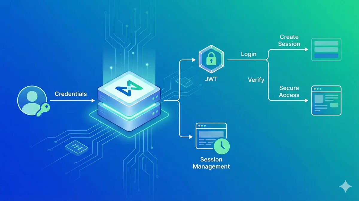 NextAuth.js authentication configuration diagram