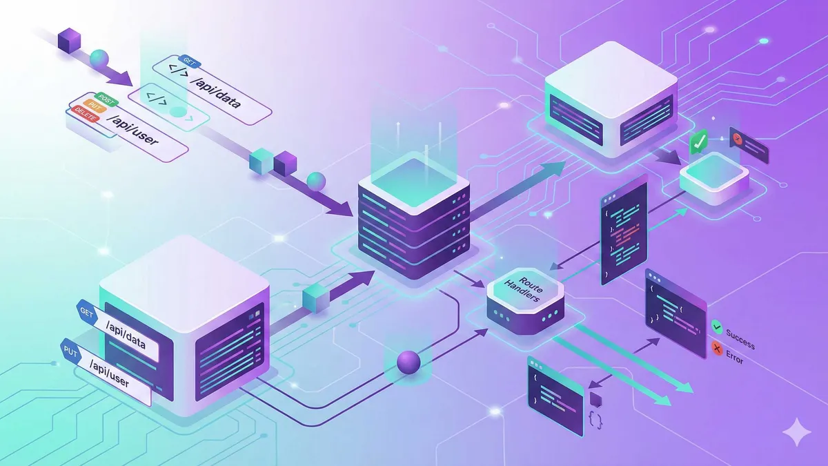 Next.js API Routes と Route Handlers のチュートリアルカバー画像
