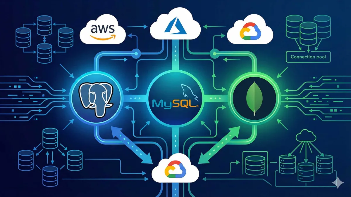 Next.js データベース選定意思決定フレームワークの図