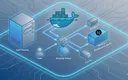 Next.js Docker deployment architecture diagram