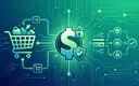 Next.js e-commerce shopping cart and Stripe payment integration illustration