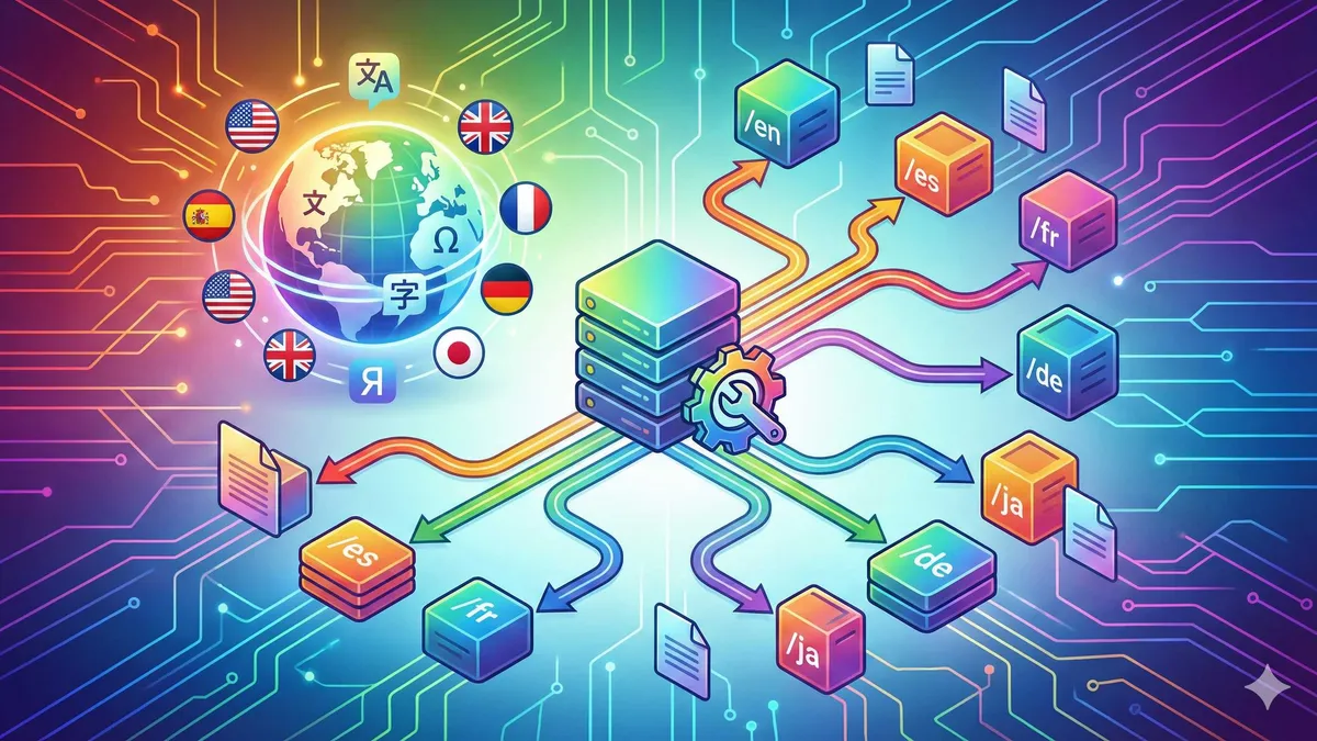 Next.js internationalization static generation diagram