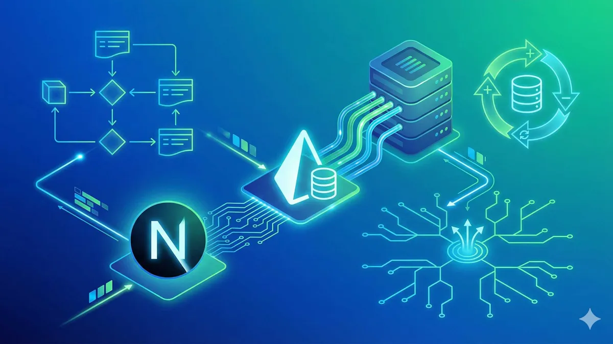 Next.js + Prisma Tutorial Illustration