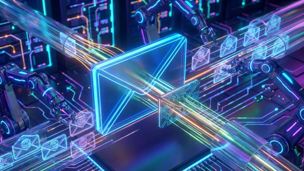 OpenClaw Gmail連携によるメール自動化管理画面