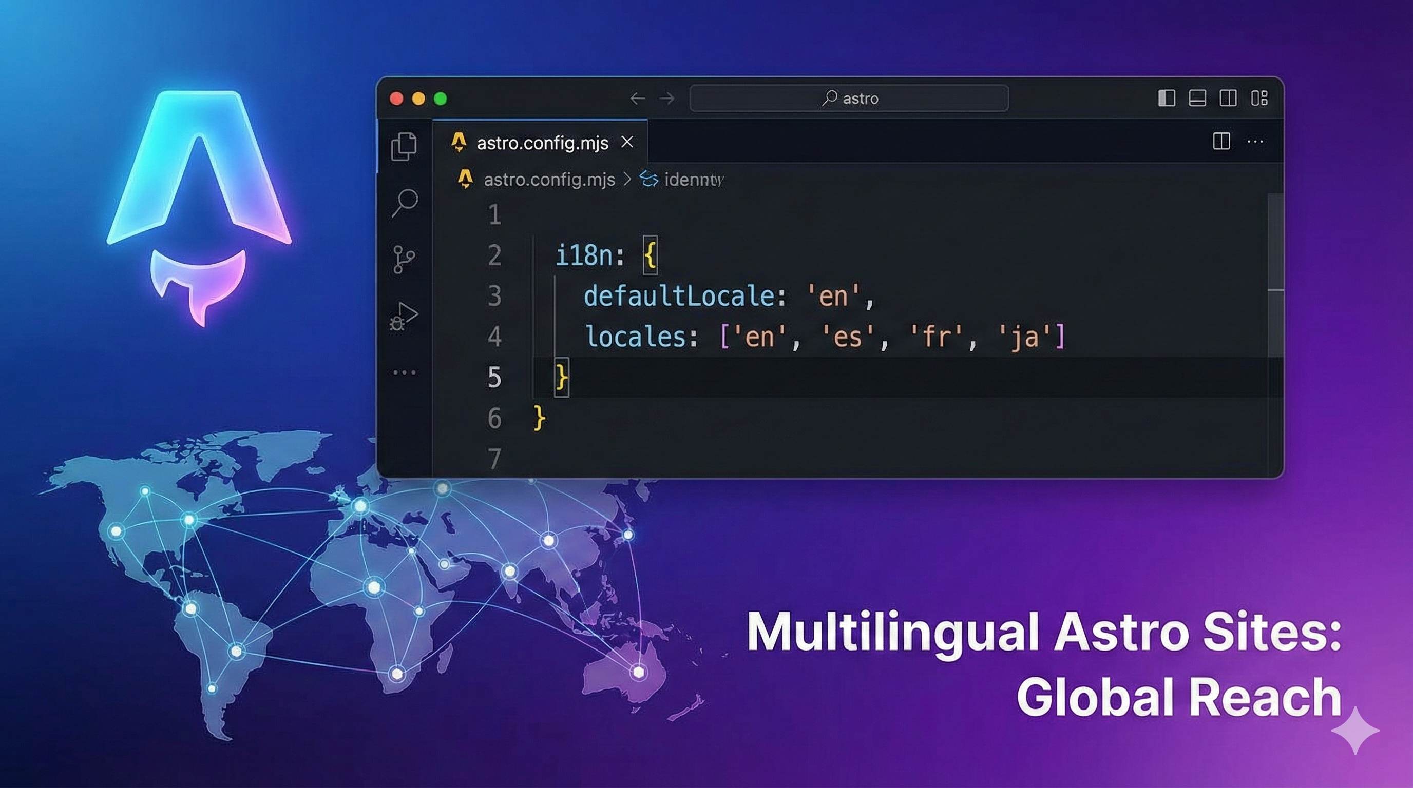 Astro i18n 多语言配置指南